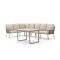 Tierra Outdoor Liv Dining Lounge-Set 3-teilig
