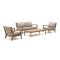 ROUGH Batang Sessel-Sofa Lounge-Set 4-teilig