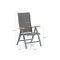 Bellagio Lugo/Linosa 160x160 cm Gartenmöbel-Set 9-teilig verstellbar
