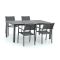 Bellagio Roma/Fidenza 183 cm Gartenmöbel-Set 5-teilig stapelbar