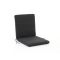 Fiber Outdoor Kissen Auflage Niedriglehner 92x46cm - Dunkelgrau Melange