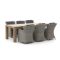 Intenso Milano/ROUGH-X 240 cm Gartenmöbel-Set 7-teilig