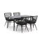 Intenso Asti/Sora 160 cm Gartenmöbel-Set 5-teilig