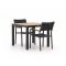 Bellagio Roma/Fidenza 90 cm Gartenmöbel-Set 3-teilig stapelbar