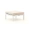 Manifesto Alzano Lounge Gartenhocker 78x78 cm - White (inkl. Kissen)