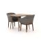 Intenso Bordano/ROUGH-K 90 cm Gartenmöbel-Set 3-teilig