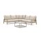 Tierra Outdoor Musone/Rio Ecklounge-Set 4-teilig 5-Sitzer