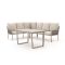 Tierra Outdoor Liv Dining Lounge-Set 2-teilig