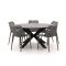 Forza Ripi/Fidenza ø 149 cm Gartenmöbel-Set 6-teilig stapelbar