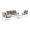 Bellagio Ciane Sessel-Sofa Lounge-Set 4-teilig (5-Sitzer)