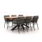 Bellagio Mineo/Induno Dänisch oval 240 cm Gartenmöbel-Set 7-teilig