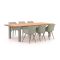 Hartman Sophie Studio/Almeria 280 cm Gartenmöbel-Set 7-teilig