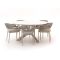 Bellagio Nova Siri/Lodola ø 150 cm Gartenmöbel-Set 6-teilig stapelbar