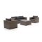 Forza Giotto Sessel-Sofa Lounge-Set 4-teilig