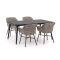 Hartman Delphine/Sophie Studio 170 cm Gartenmöbel-Set 5-teilig