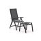 Hartman Troy Gartenstuhl Hochlehner mit Brisbane Gartenhocker