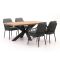 Tierra Outdoor Natal/Induno Deens Ovaal 180cm dining tuinset 5-delig