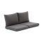 Madison Loungekissenset luxe Sitz 60x60 cm Rücken 60x40 cm 4-teilig