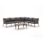Bellagio Nova Siri/ROUGH-K Ecklounge-Set 5-teilig