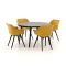 Hartman Sophie Studio ø 128 cm Gartenmöbel-Set 5-teilig