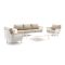Bellagio Sorico Sessel-Sofa Lounge-Set 4-teilig