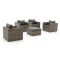Forza Barolo Sessel Lounge-Set 5-teilig