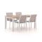Bellagio Dranera/Fidenza 160 cm Gartenmöbel-Set 5-teilig stapelbar