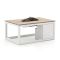 Cosiraw Lounge Feuertisch 120x80x55 cm