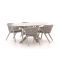 Manifesto Valsecca/Furato ellips 200 cm Gartenmöbel-Set 5-teilig