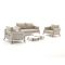 Bellagio Esenta Sessel-Sofa Lounge-Set 5-teilig