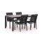 Forza Altea/Fidenza 160 cm Gartenmöbel-Set 5-teilig stapelbar
