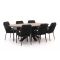 Tierra Outdoor Liv/ROUGH-Y Ellips 240cm dining tuinset 7-delig stapelbaar