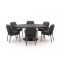 Tierra Outdoor Natal/La Fonte ø 150 cm Gartenmöbel-Set 7-teilig