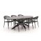 Manifesto Belpasso/Fidenza oval 220 cm Gartenmöbel-Set 7-teilig stapelbar