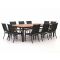 Bellagio Lugo/Linosa 240x160 cm Gartenmöbel-Set 11-teilig stapelbar