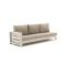 Bellagio Avolo Gartensofa 3-Sitzer rechter Arm 253 cm