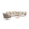 Bellagio Mineo/ROUGH-K Ecklounge-Set 7-teilig