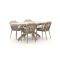 Tierra Outdoor SantaFe/Oblong 200 cm Gartenmöbel-Set 5-teilig
