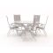 Bellagio Lugo/Lodola ø 150 cm Gartenmöbel-Set 6-teilig verstellbar
