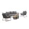 Intenso Isorella Sessel-Sofa Lounge-Set 5-teilig