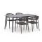 Manifesto Belpasso/Sora 160 cm Gartenmöbel-Set 5-teilig stapelbar