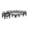 Bellagio Campazzo Ecklounge-Set 5-teilig 6-Sitzer