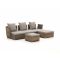 ROUGH-B Chaiselongue Lounge-Set 5-teilig