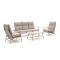 Hartman Flora Sessel-Sofa Lounge-Set 4-teilig