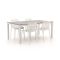 Forza Ripi/Fidenza 183 cm Gartenmöbel-Set 5-teilig stapelbar