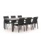 Forza Altea/Fidenza 220 cm Gartenmöbel-Set 7-teilig stapelbar