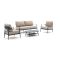 Bellagio Valli Sessel-Sofa Lounge-Set 4-teilig