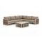 Bellagio Cadora Ecklounge-Set 4-teilig rechts 6-Sitzer