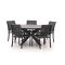 Bellagio Anzio/Fidenza ø 149 cm Gartenmöbel-Set 6-teilig stapelbar