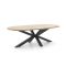 ROUGH-Y Ellips Gartentisch 200x110 cm